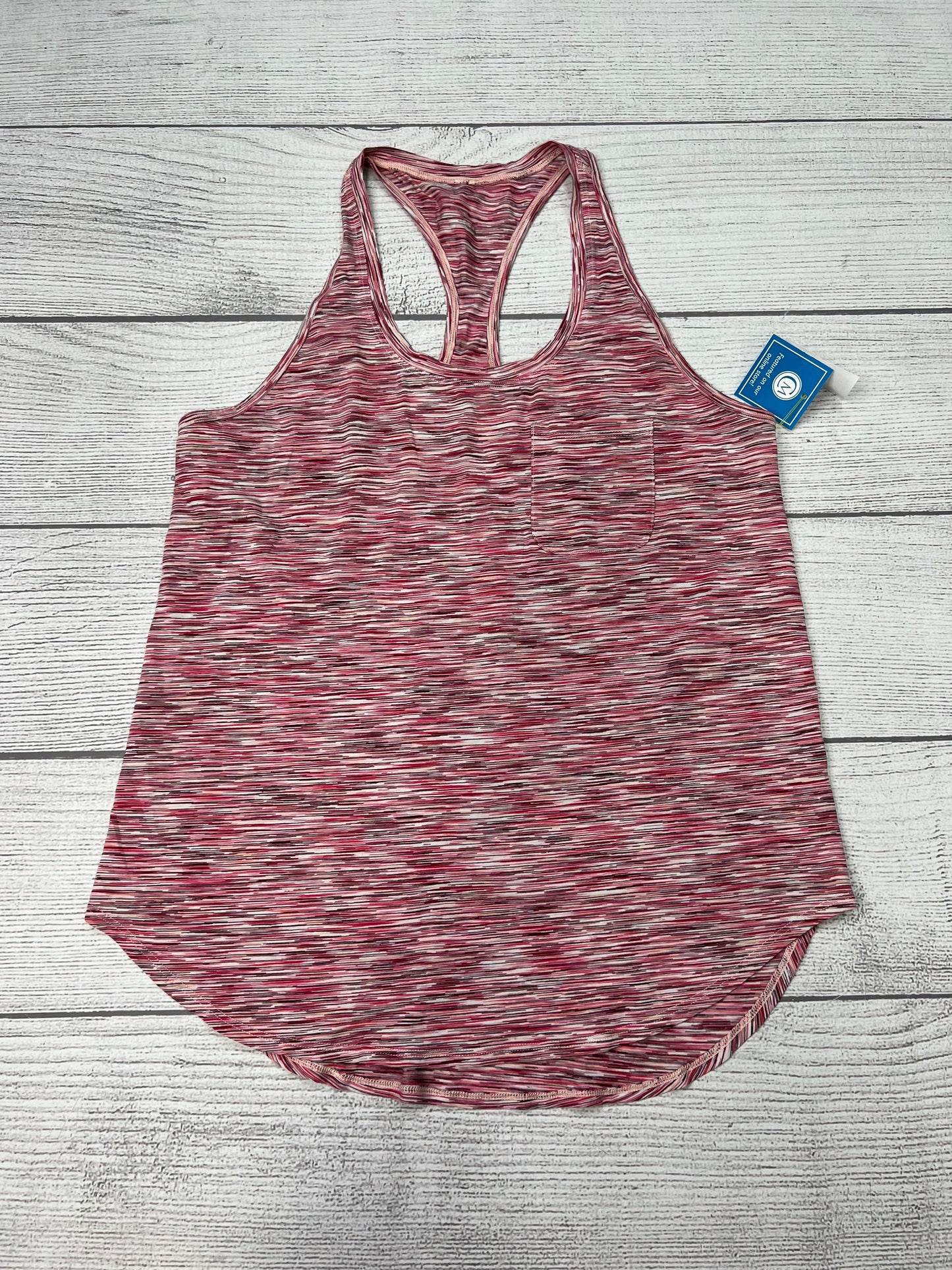 Athletic Tank Top By Lululemon In Pink, Size: S