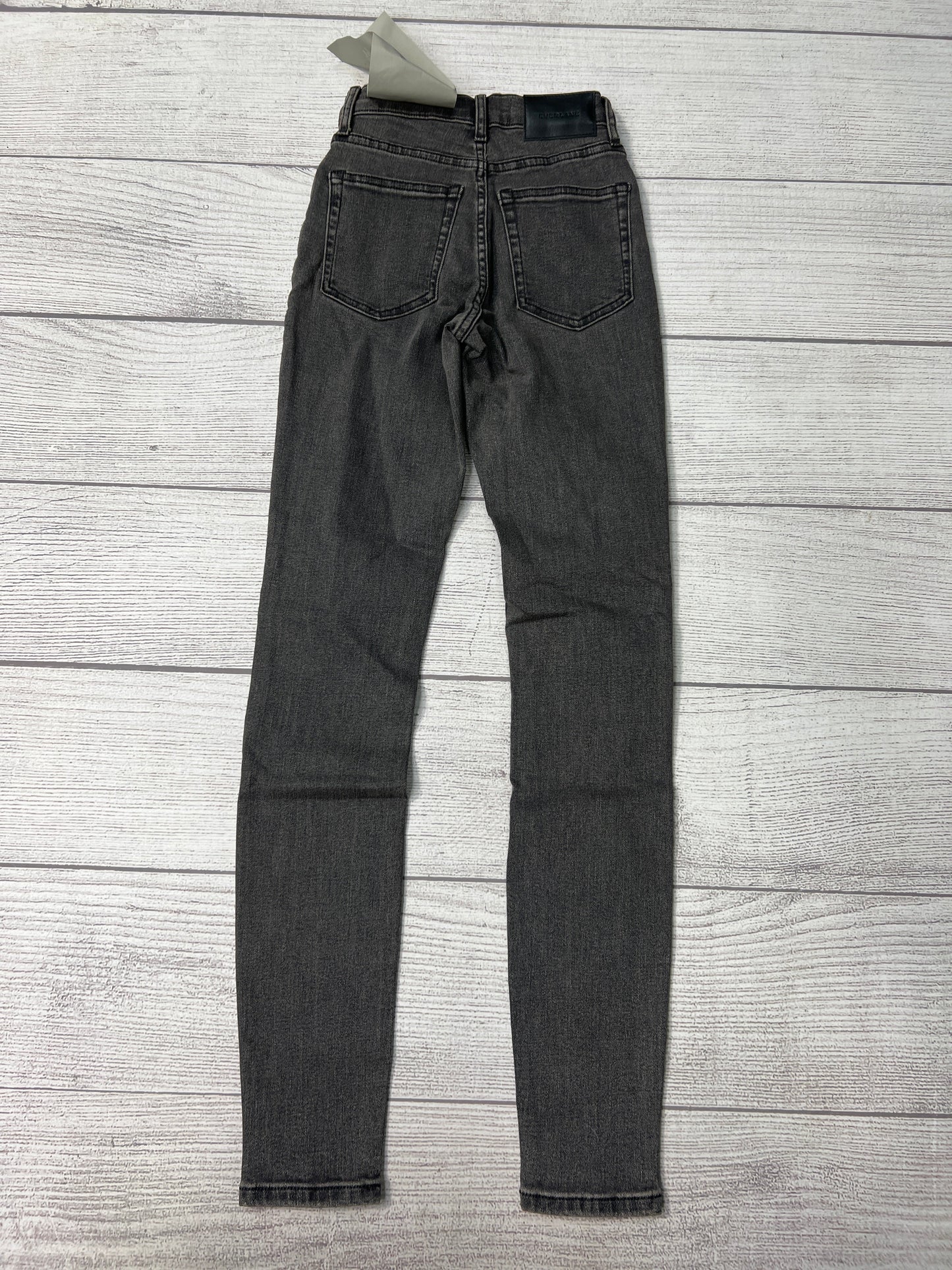 Jeans Skinny By Everlane In Grey, Size: 23Tall