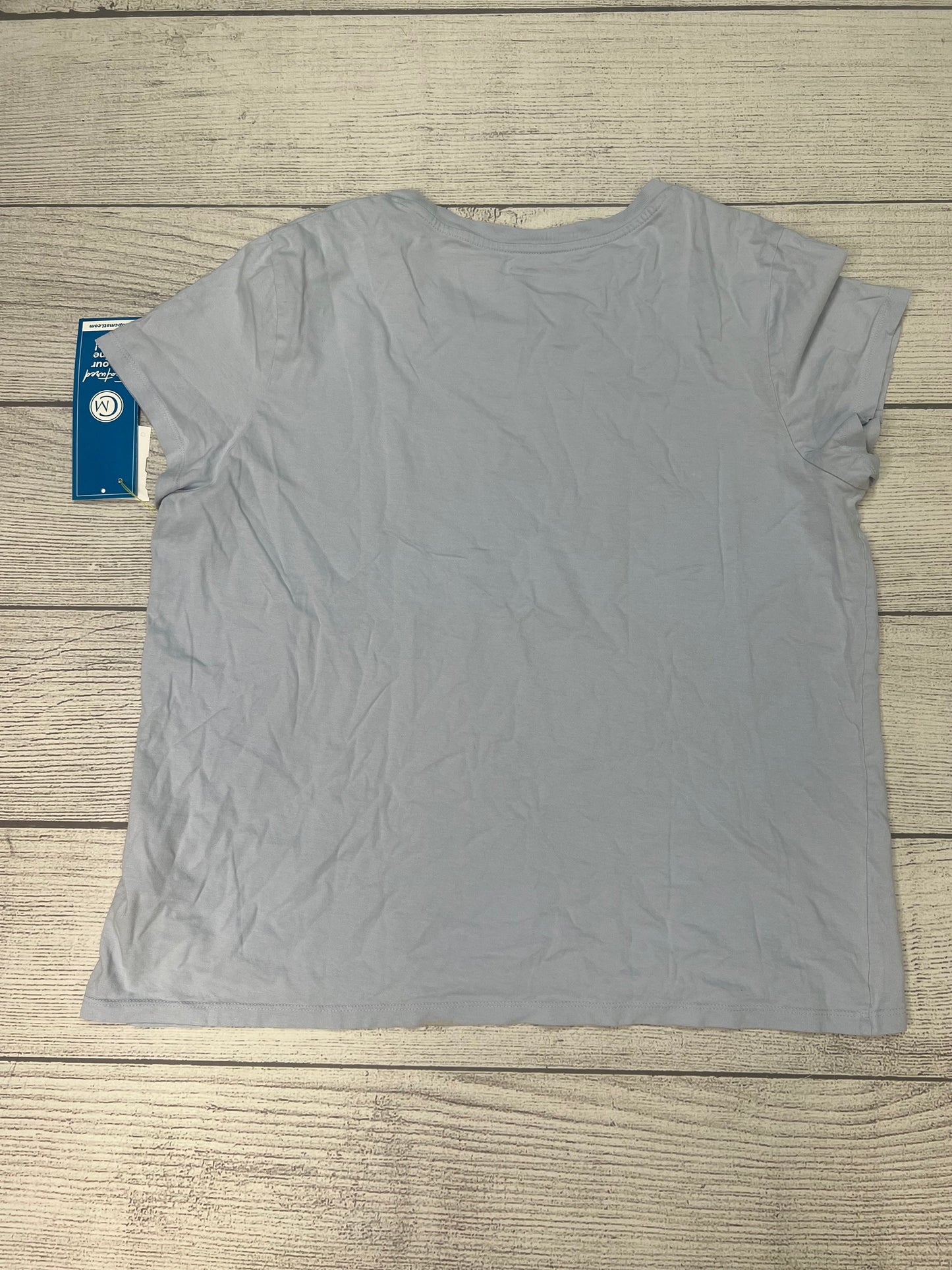 Top Short Sleeve By Levis In Blue, Size: Xxl