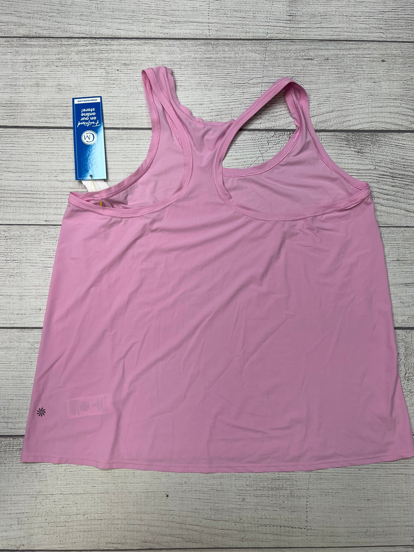 Athletic Tank Top By Athleta In Pink, Size: Xl