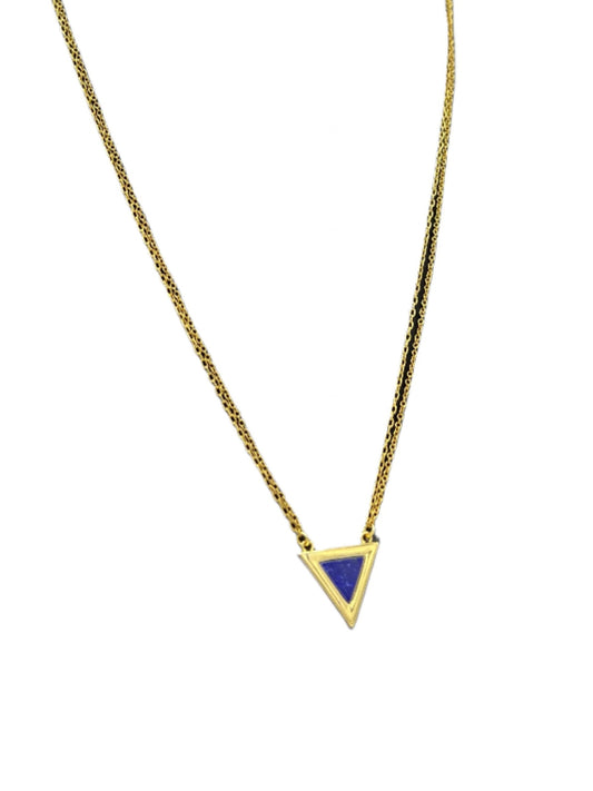 Necklace With Triangle Charm