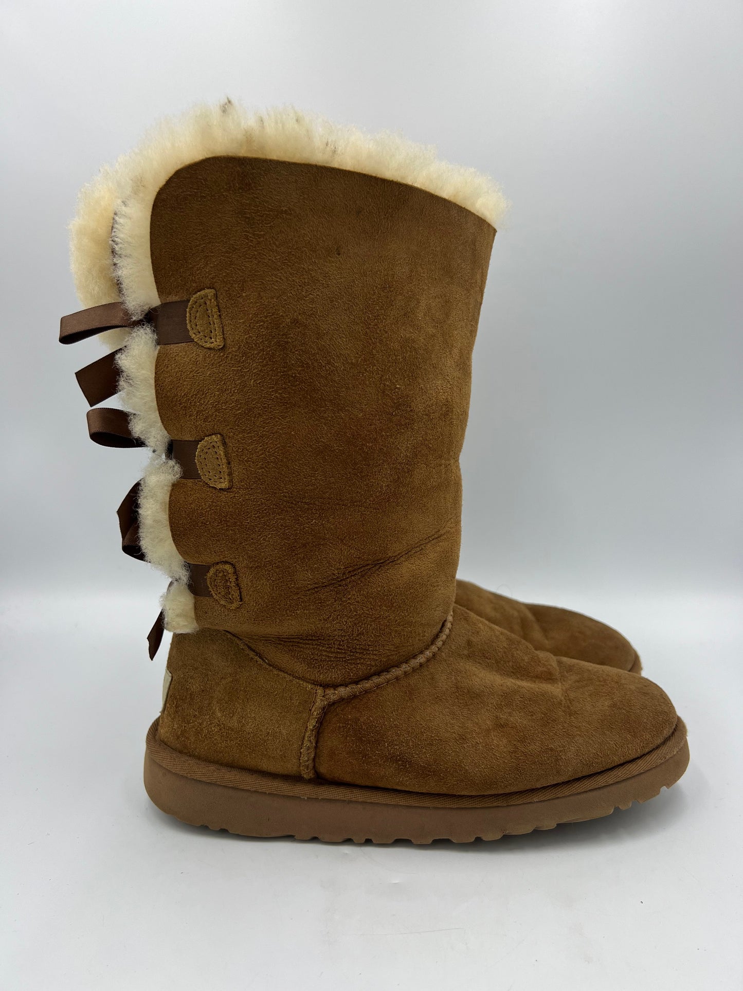 Boots Designer By UGG In Brown, Size: 5