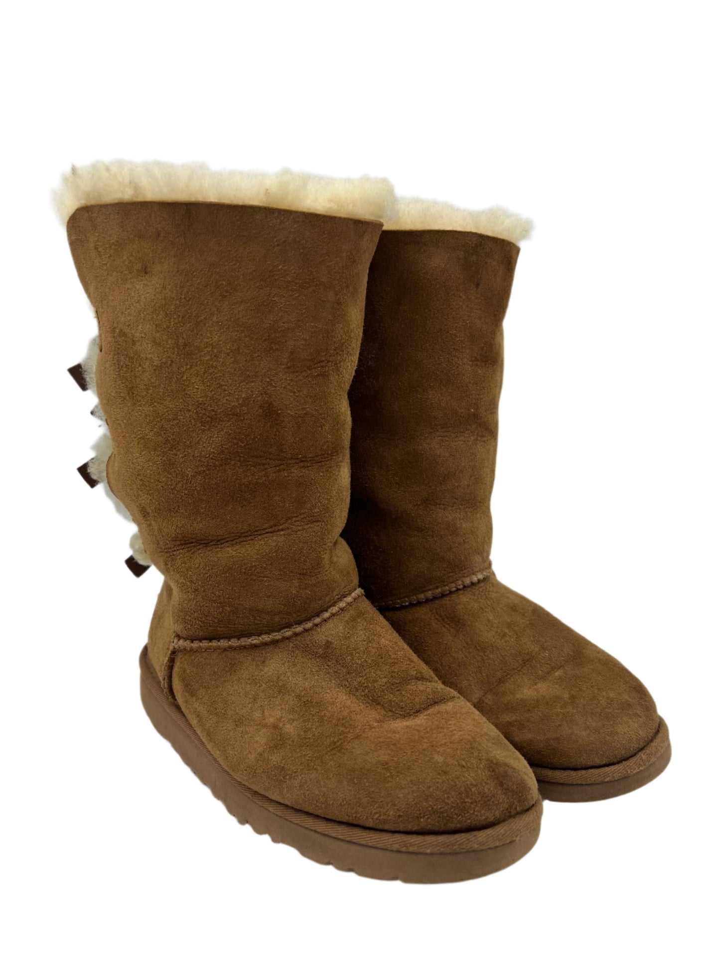 Boots Designer By UGG In Brown, Size: 5