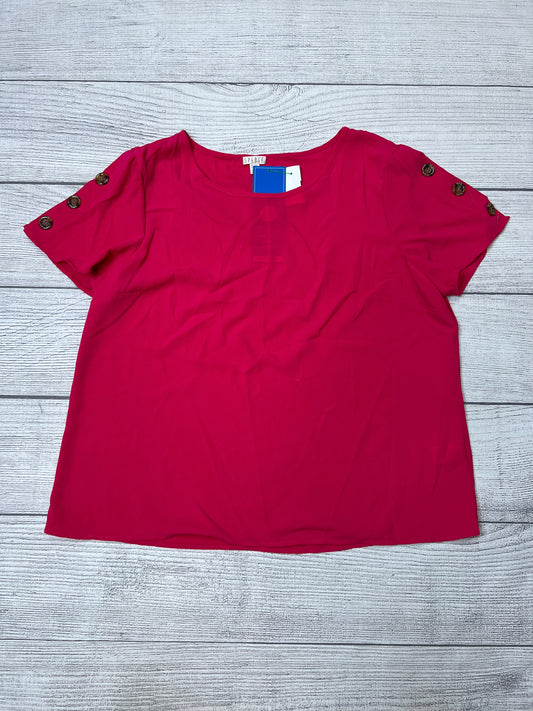 Top Short Sleeve By Spense  Size: Xl