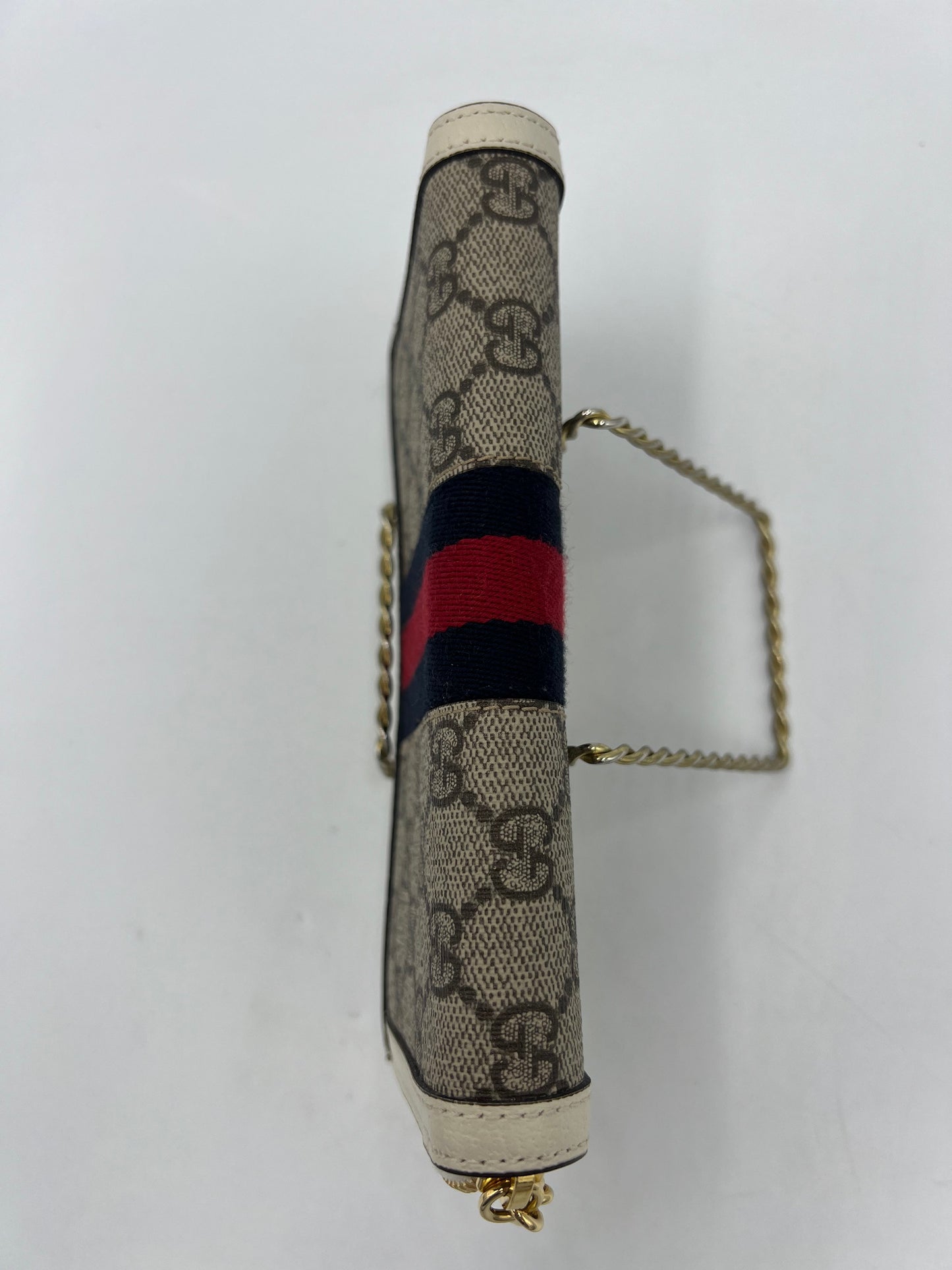 Gucci GG Ophidia Zip Top Designer Wallet Size: Medium