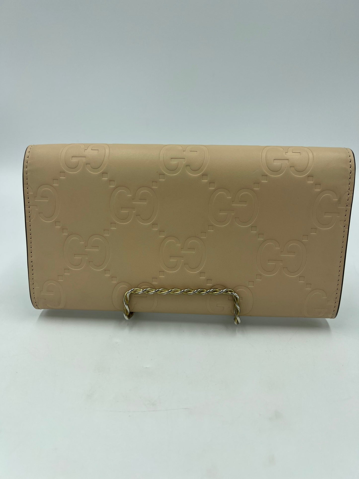 Gucci GG Continental Designer Leather Wallet