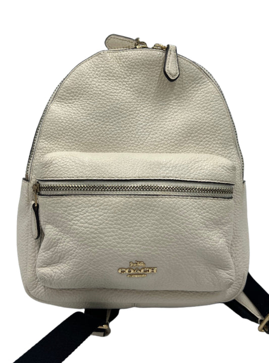 Coach Pebbled Leather Designer Backpack