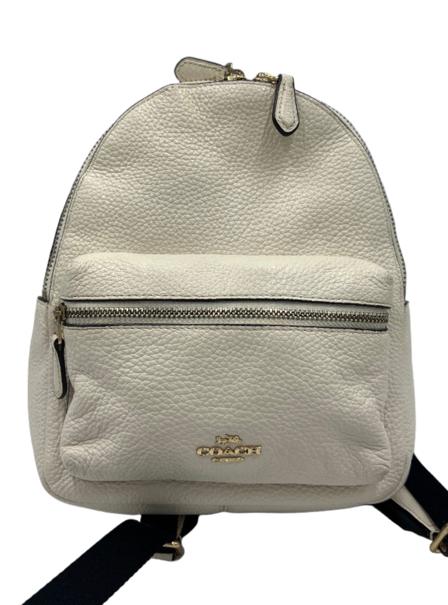 Coach Pebbled Leather Backpack