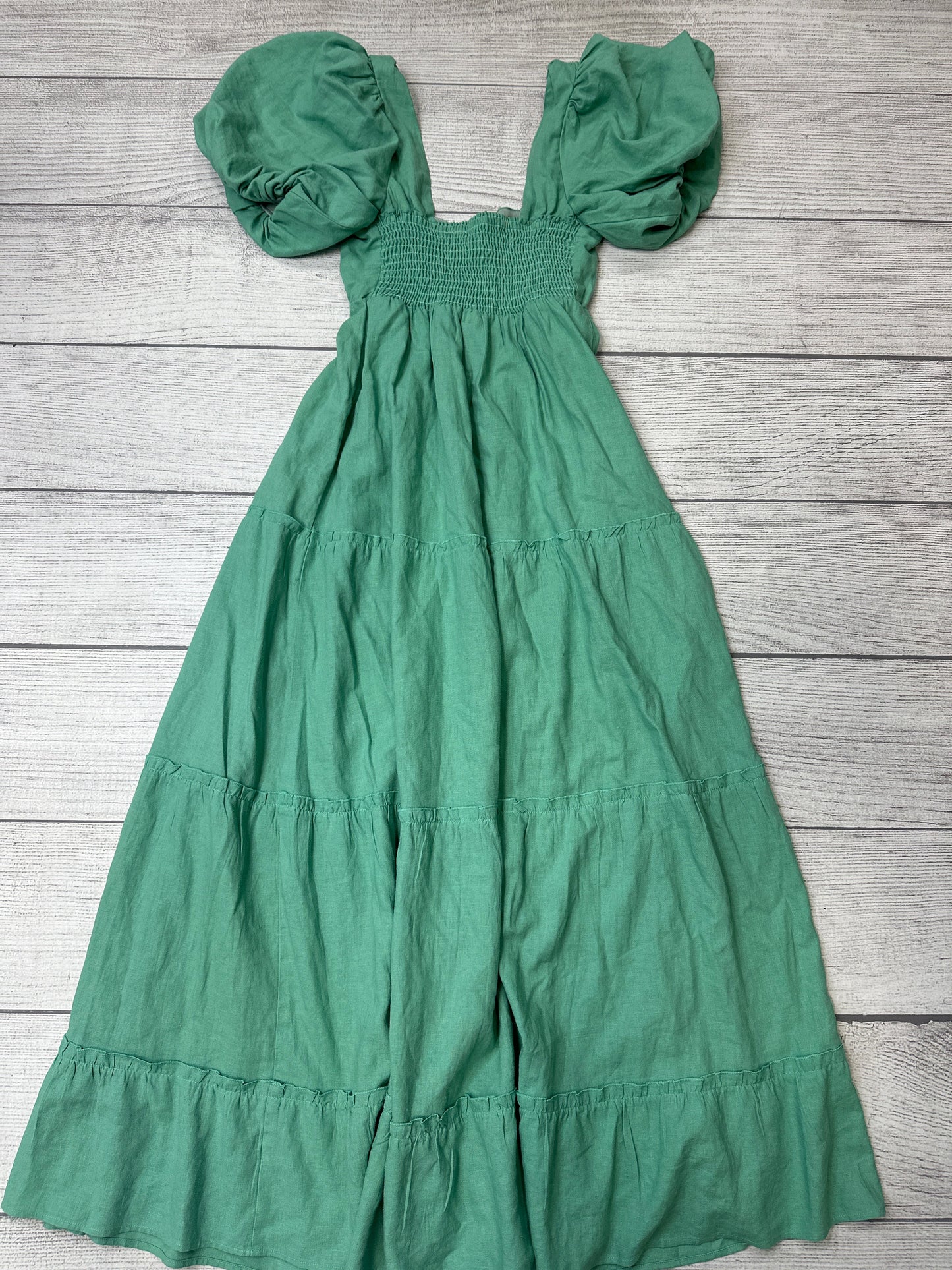 Green Dress Casual Midi Show Me Your Mumu, Size S