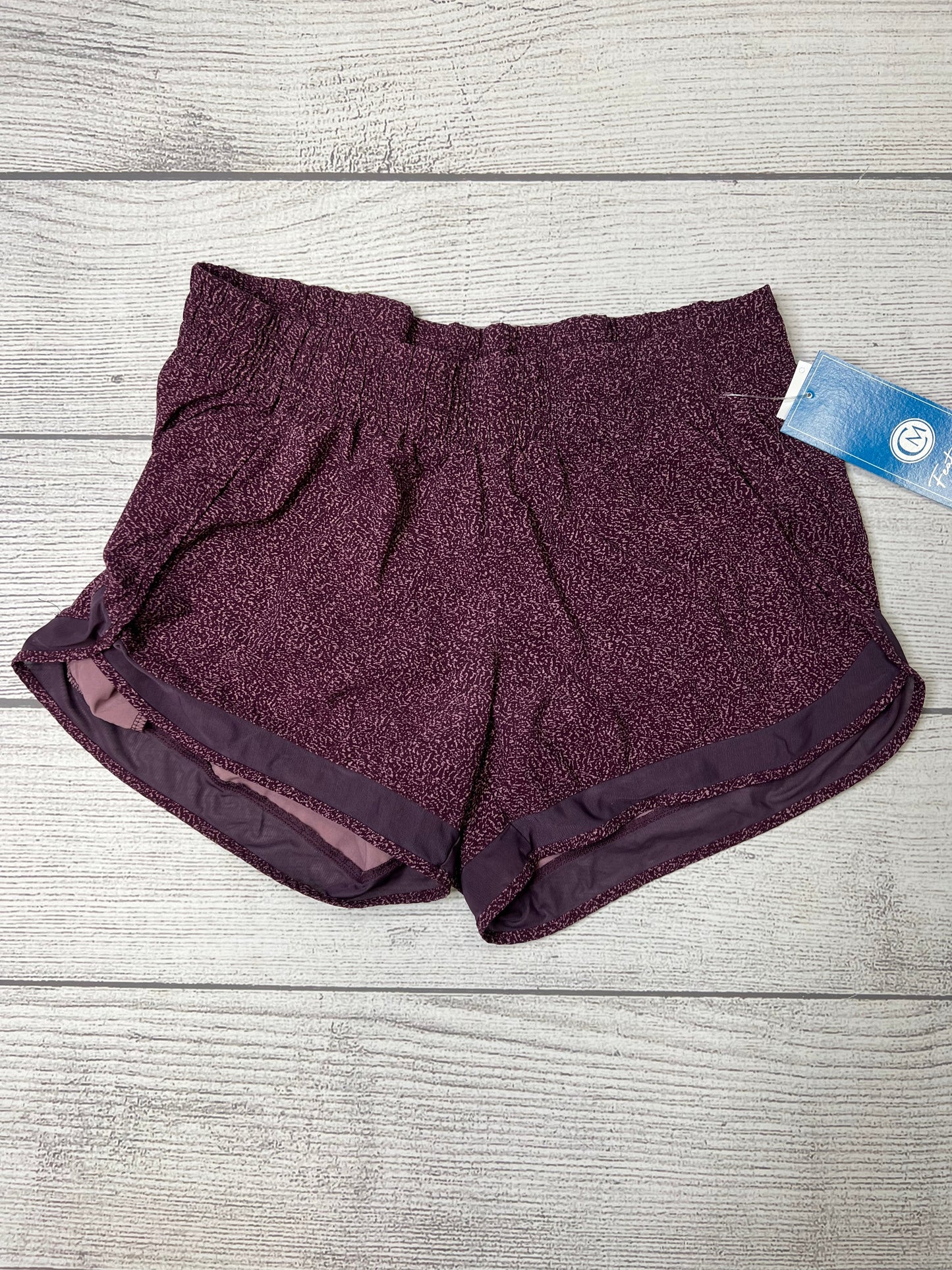 Purple Athletic Shorts Athleta, Size M