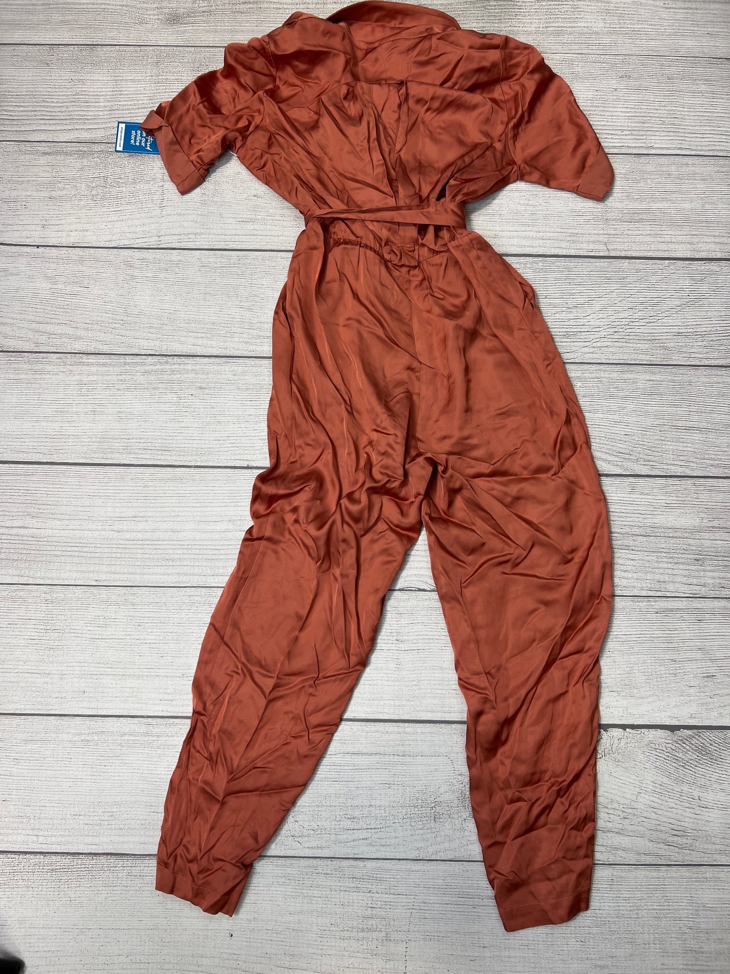 Orange Jumpsuit by Anthropologie, Size S