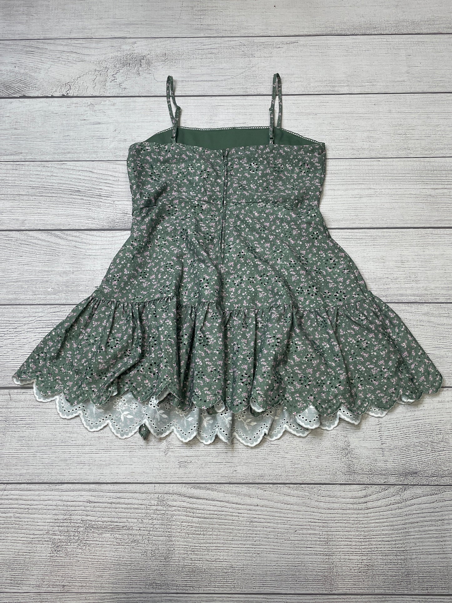 Green Dress Casual Short Altard State, Size L