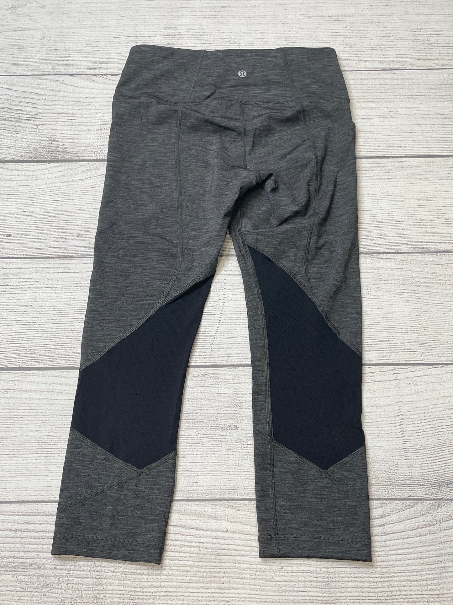 Grey Athletic Capris Lululemon, Size 6