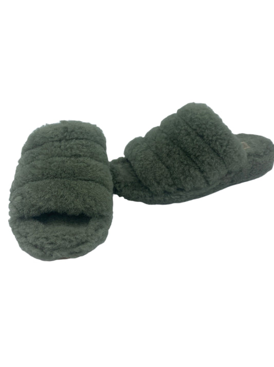 Ugg Slippers /  Green Shoes  Size 8