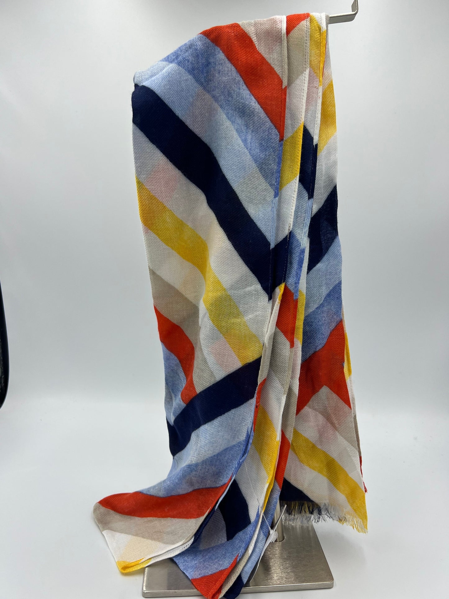 Striped Long Scarf