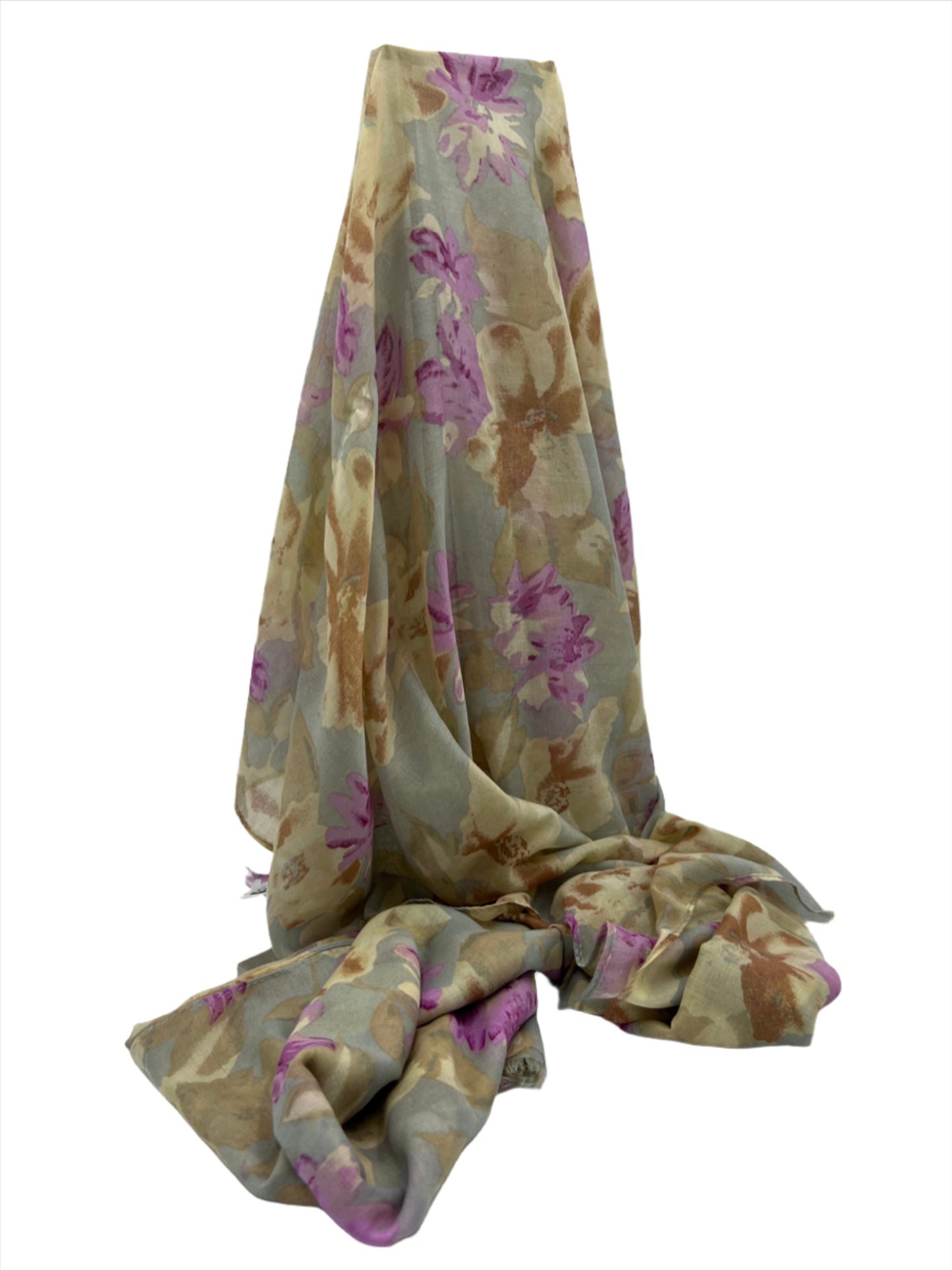 Floral Long Scarf