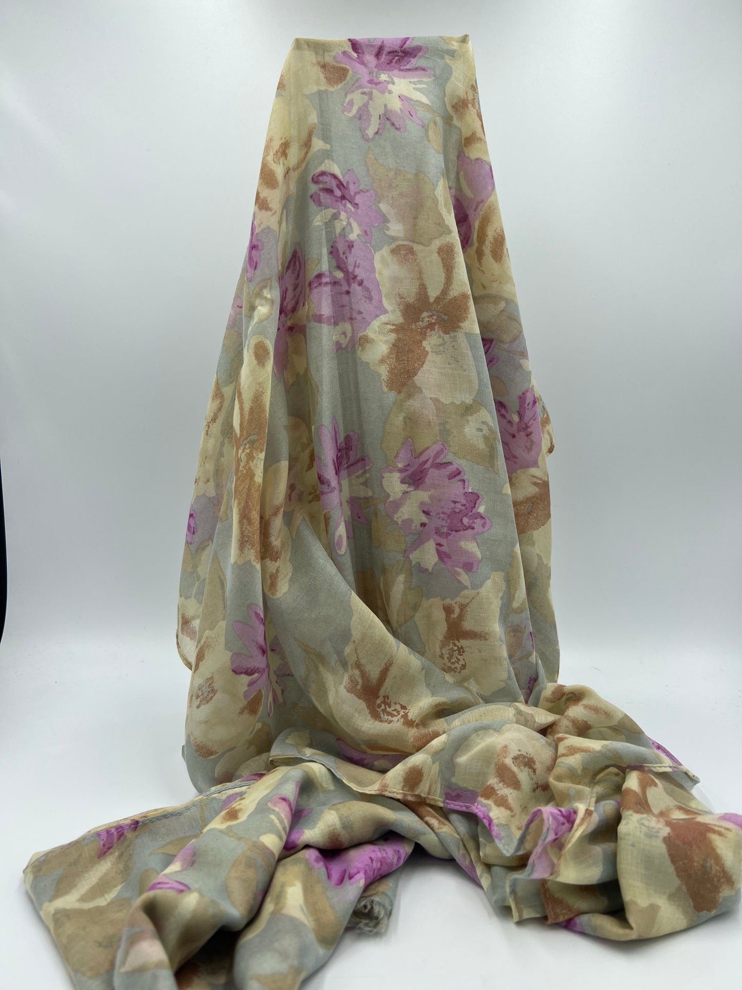 Floral Long Scarf