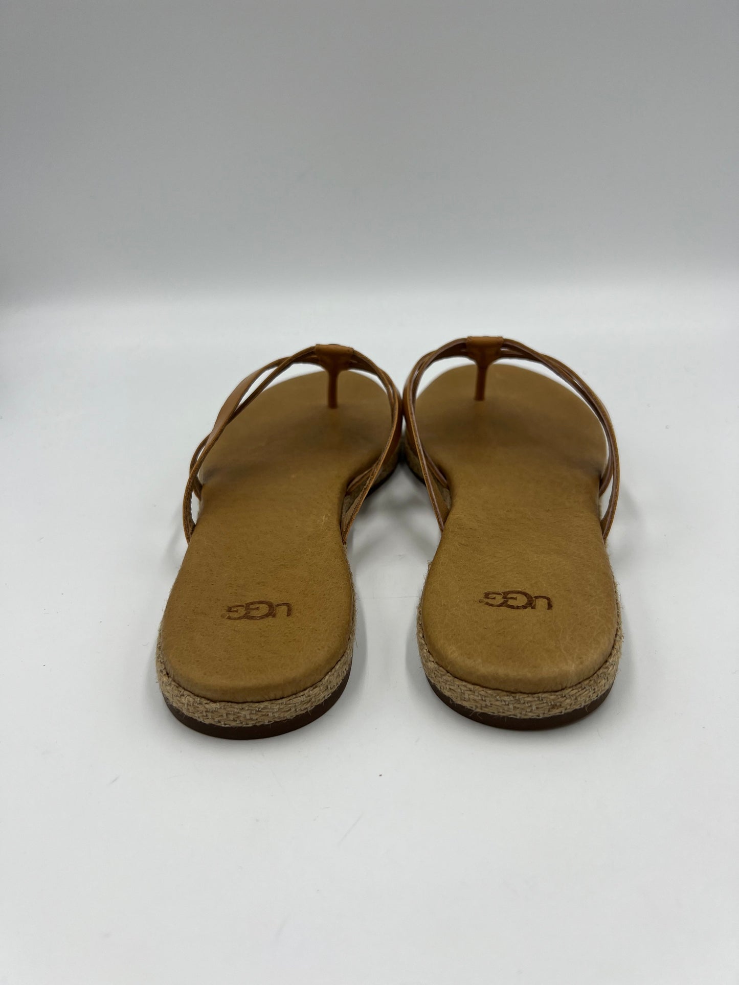 Like New! Brown Sandals Designer Ugg, Size 9