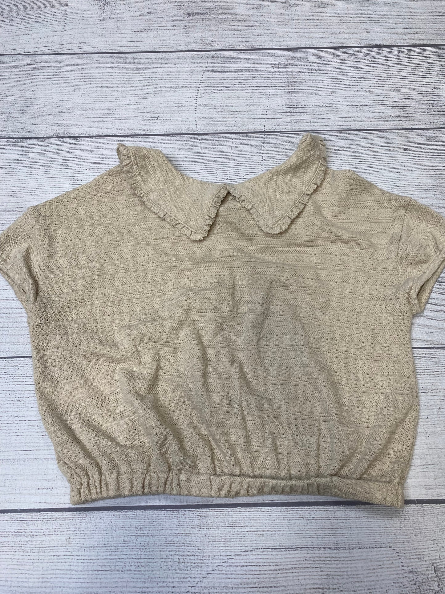 Tan Top Short Sleeve Madewell, Size Xs