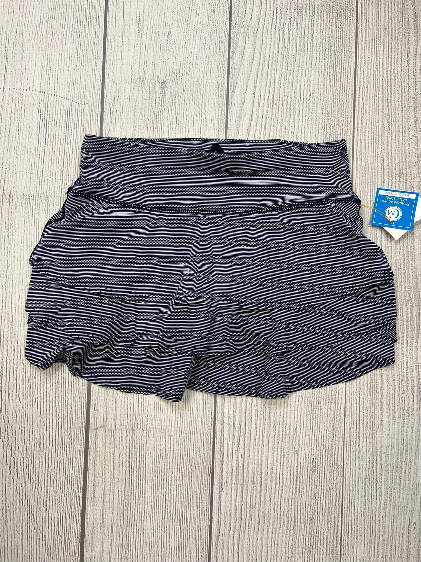 Navy Athletic Skirt Skort Athleta, Size S