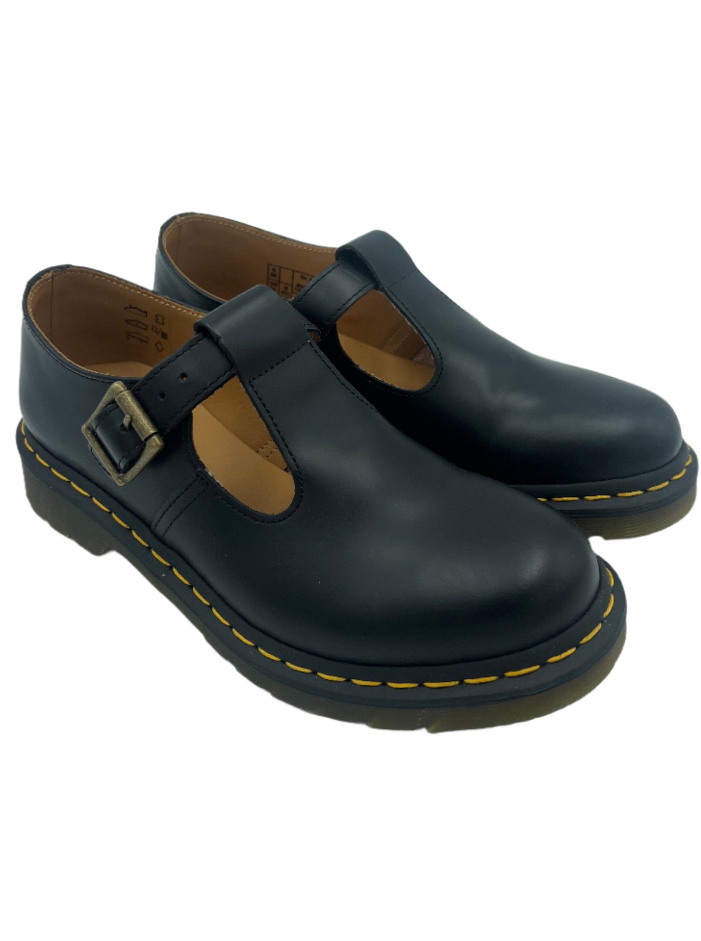 Like New! Dr Martens Polly Smooth Mary Janes, Size 8