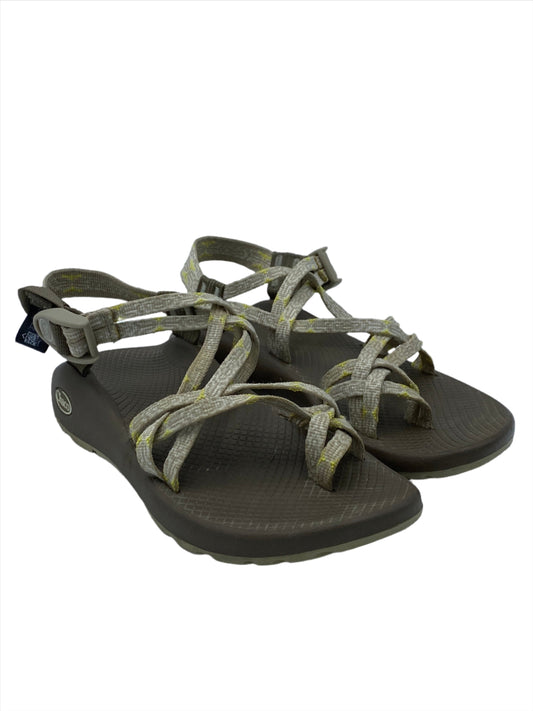 Tan Sandals Designer Chacos, Size 8