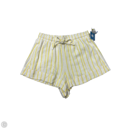 Shorts By Universal Thread In White Yellow, Size: 2