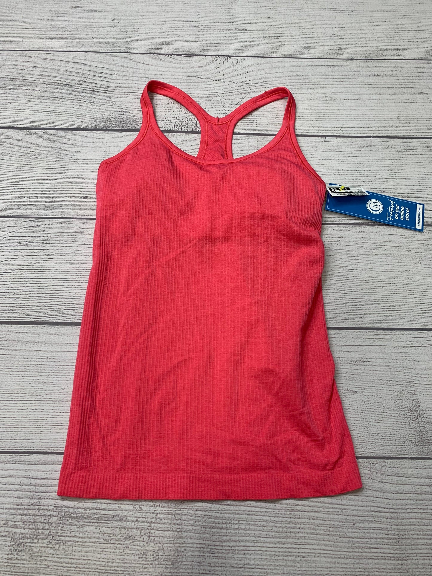 Pink Athletic Tank Top Lululemon, Size M