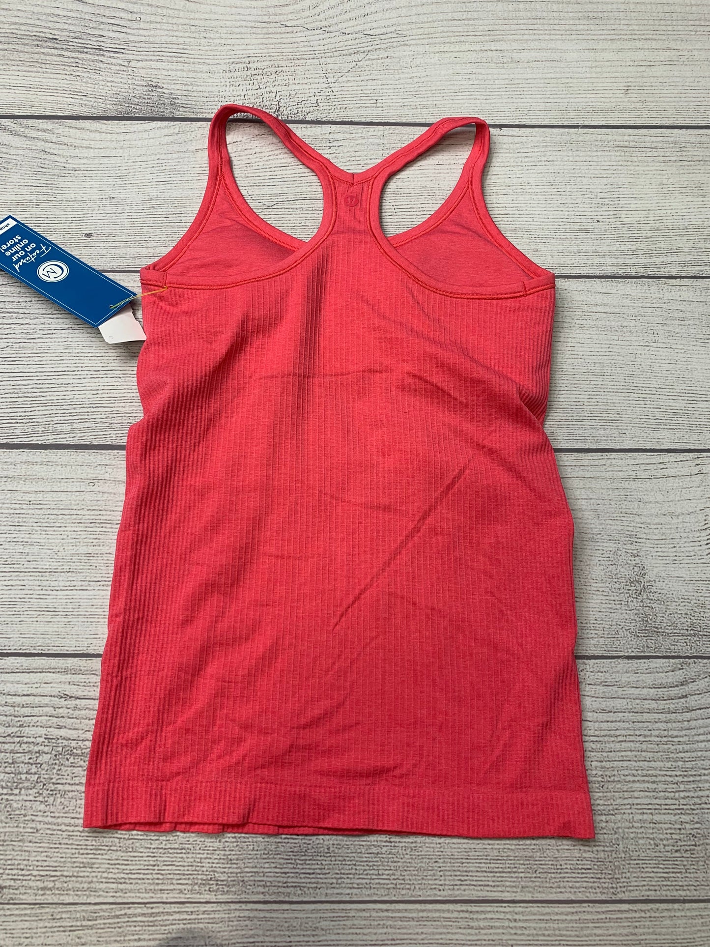 Pink Athletic Tank Top Lululemon, Size M