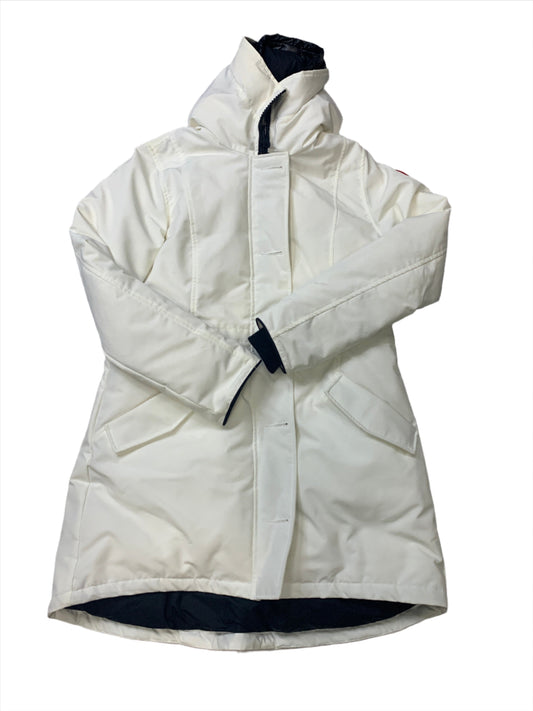 Canada Goose White Designer Coat / Parka, Size L