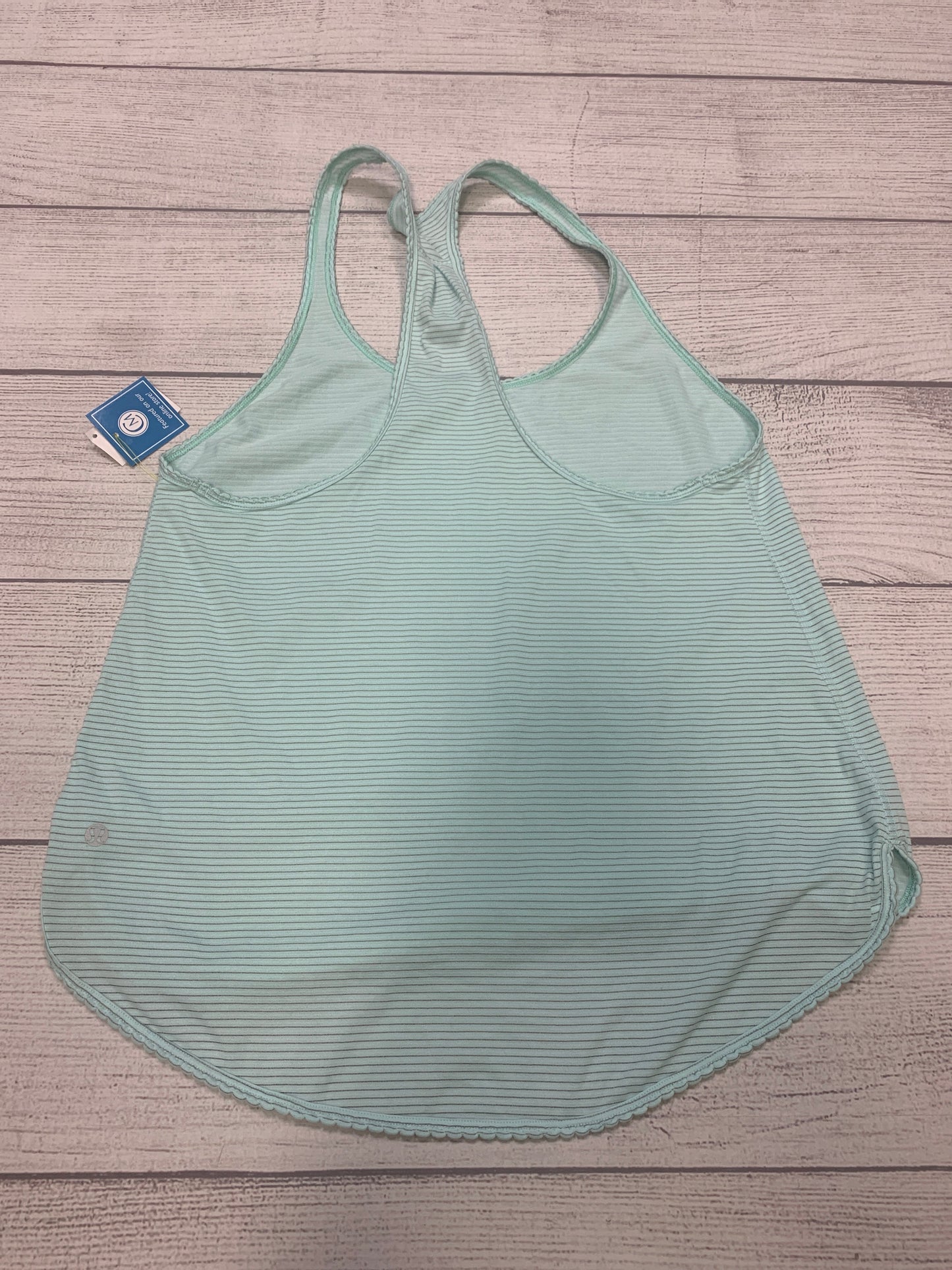 Blue Athletic Tank Top Lululemon, Size M