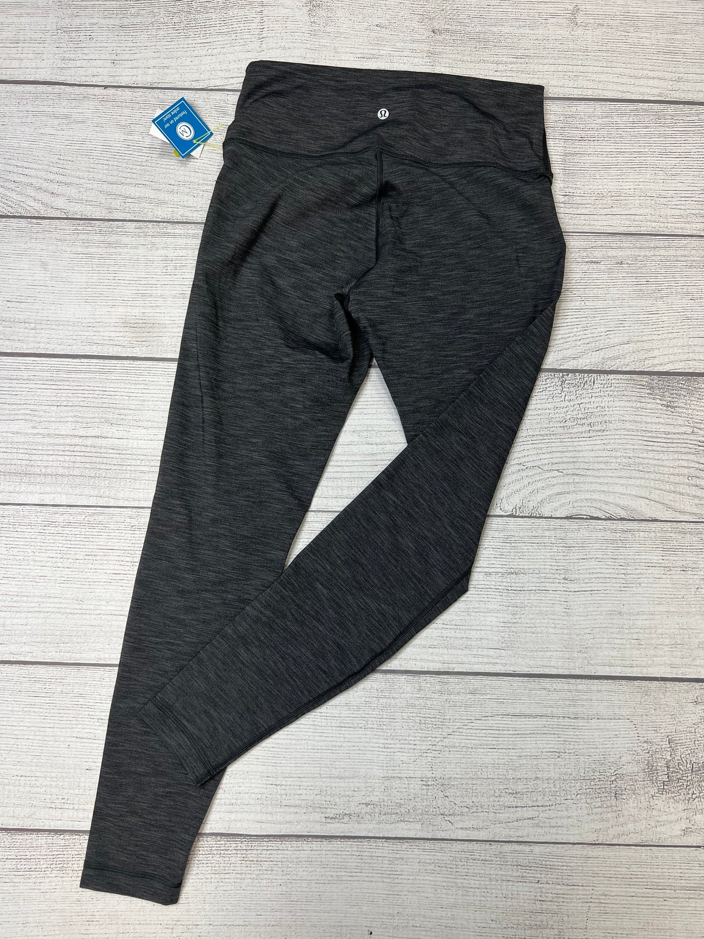 Grey Athletic Leggings Lululemon, Size M