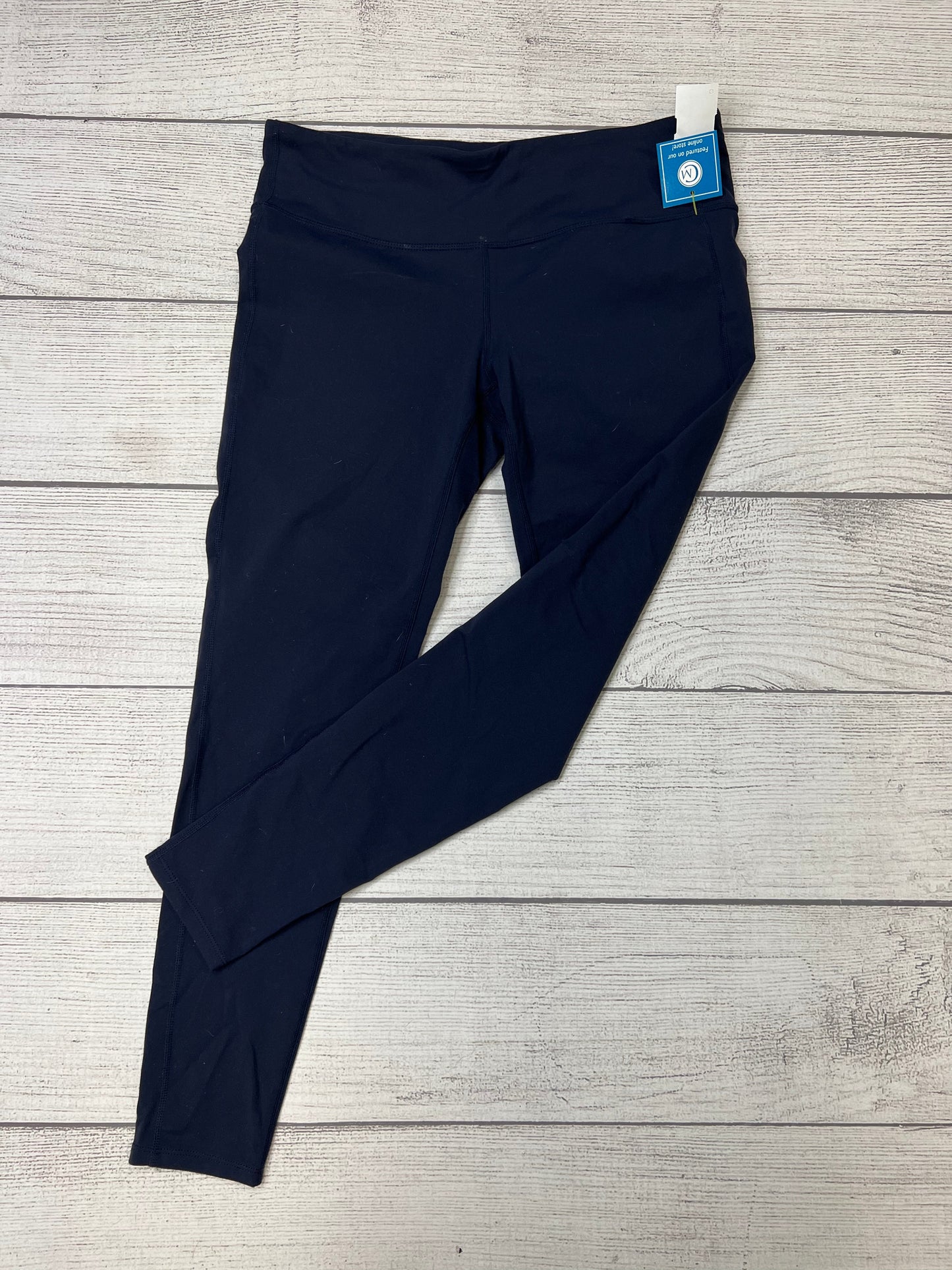 Navy Athletic Leggings Athleta, Size L