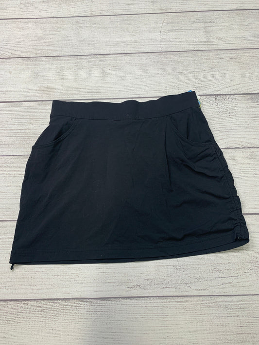 Black Athletic Skirt Skort Columbia, Size L