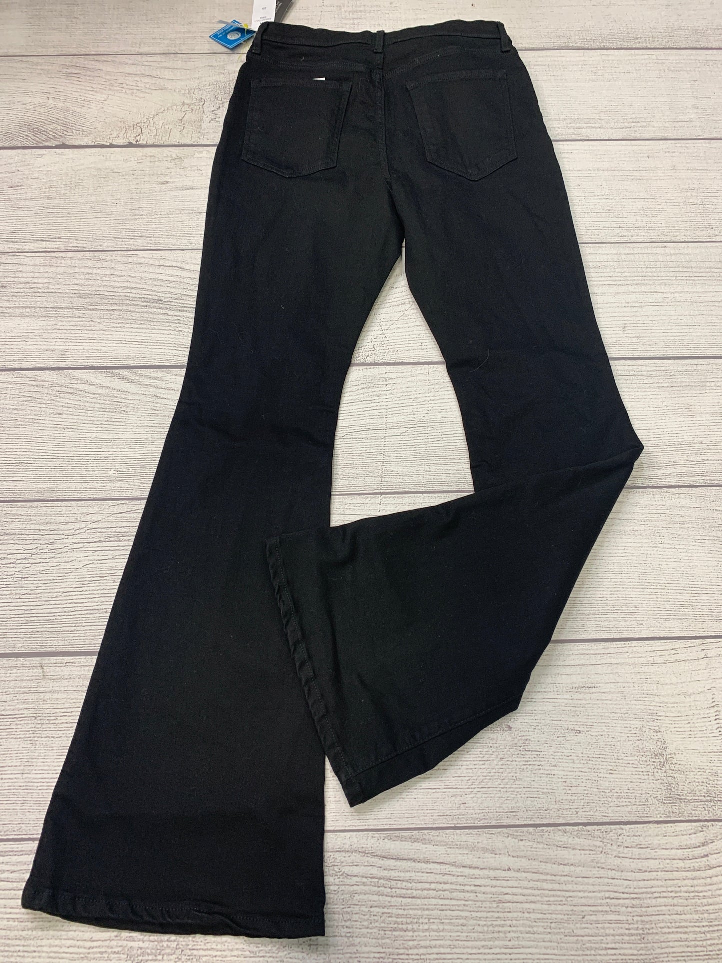 Black Jeans Flared Banana Republic, Size 8