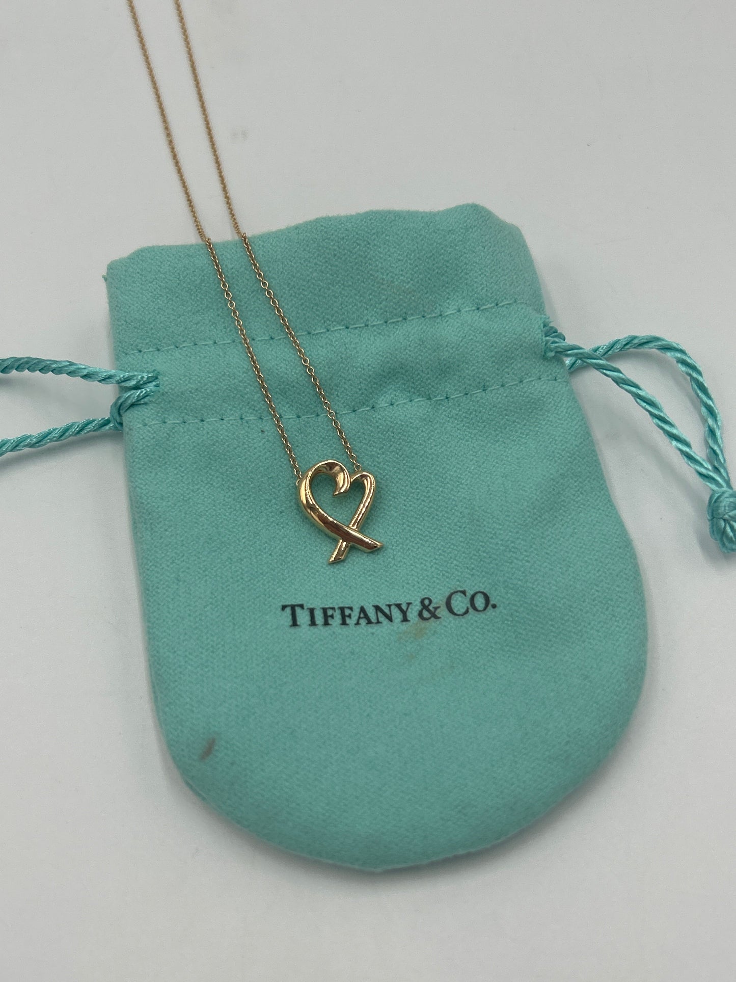 Tiffany & Company Paloma Picasso Heart Designer Pendant Mini