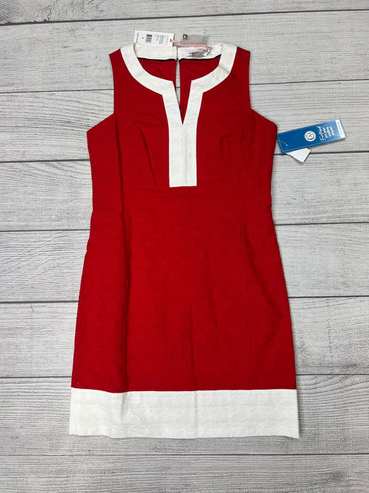 Dress Casual Short By Vineyard Vines In Red, Size: S