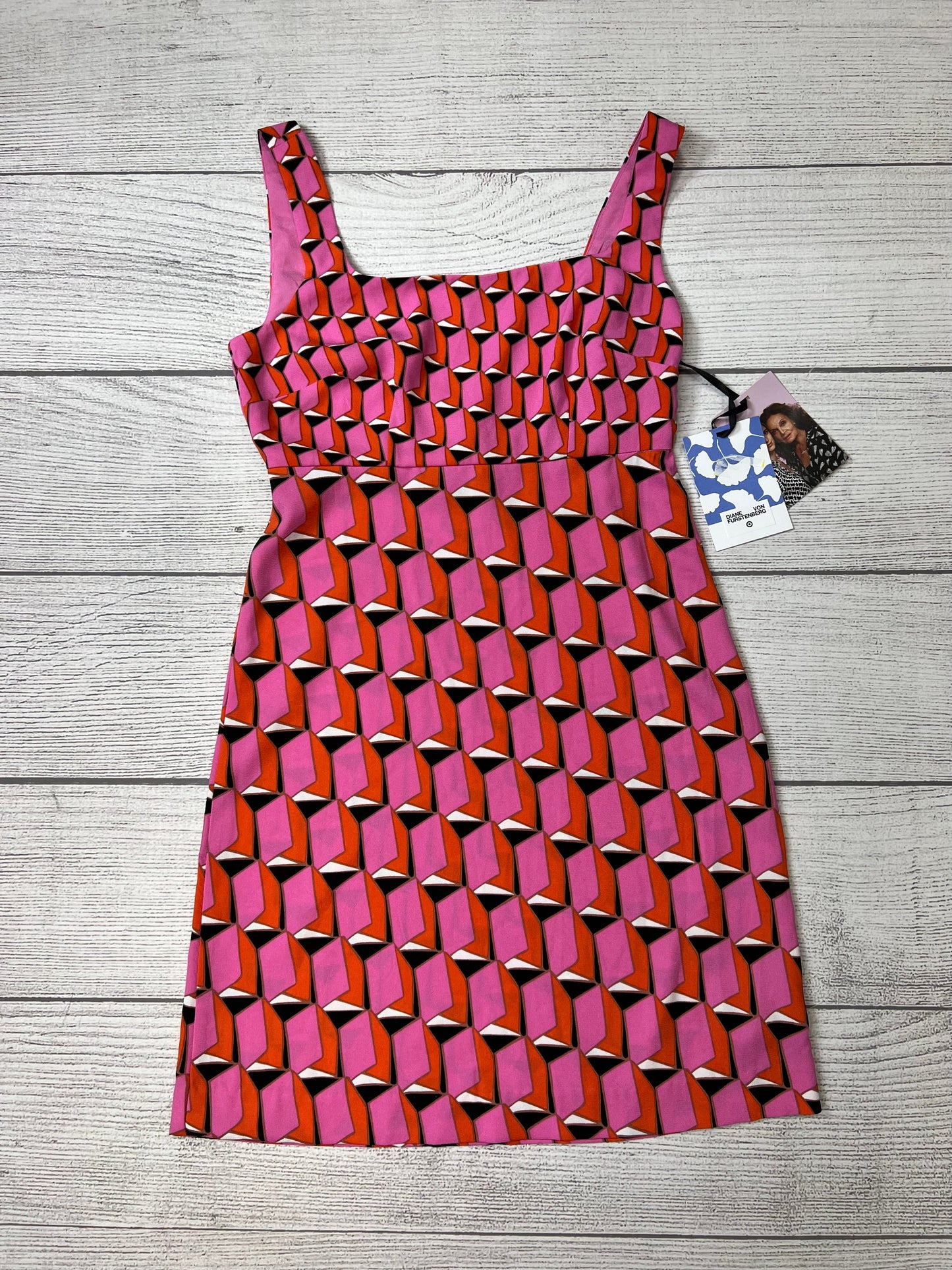 Dress Casual Short By Diane Von Furstenberg In Pink, Size: Xs