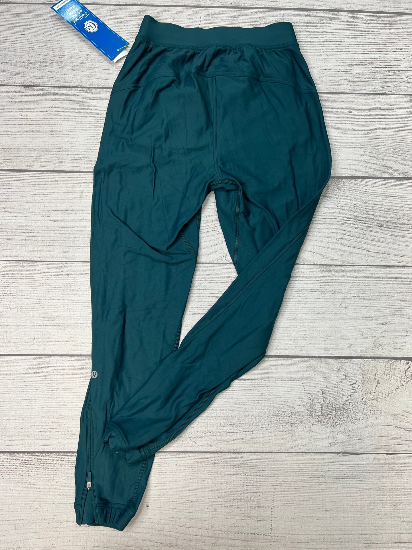 Athletic Pants By Lululemon In Turquoise, Size: S