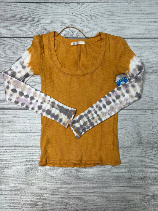 Top Long Sleeve By We The Free In Orange, Size: M