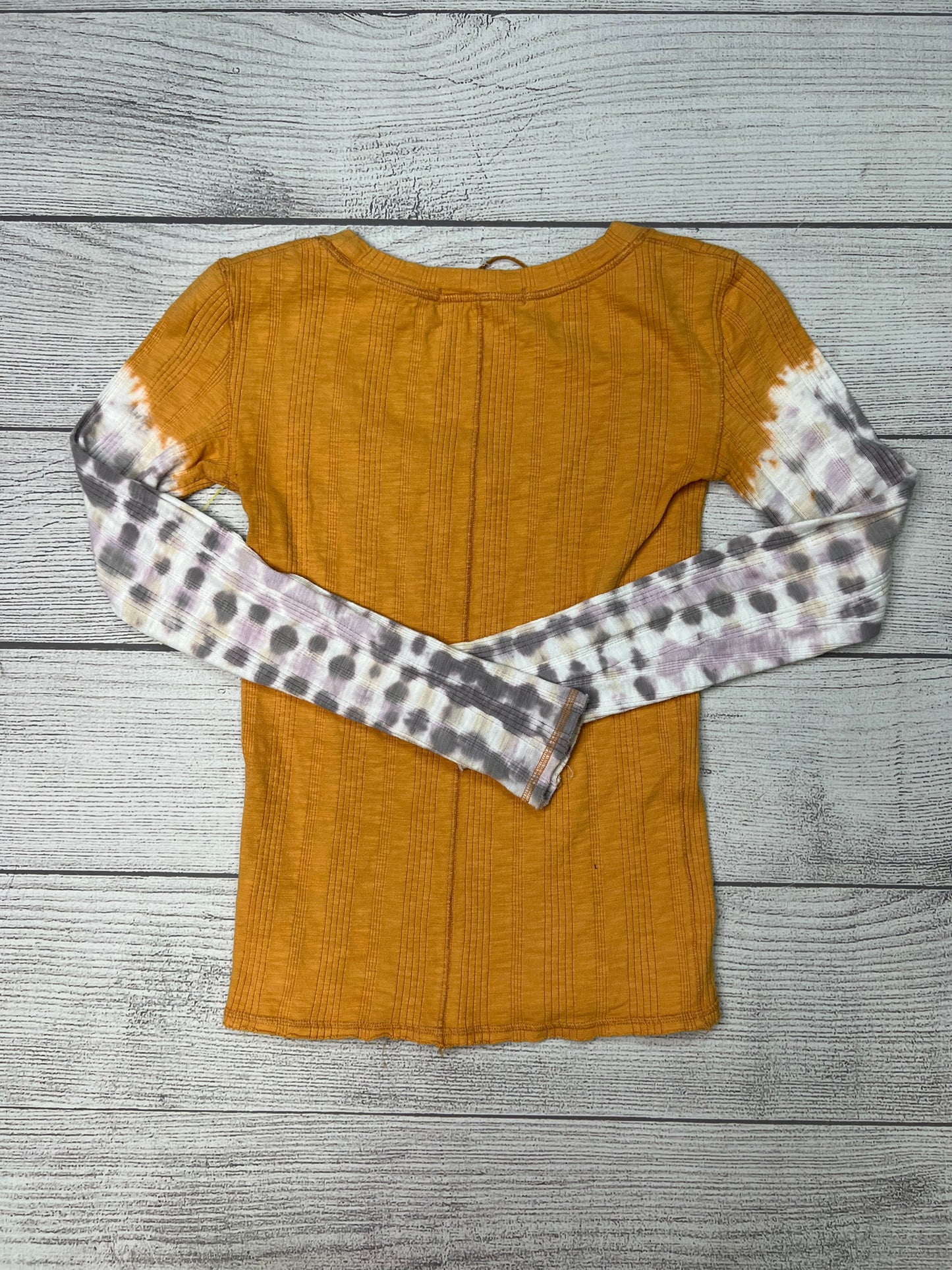 Top Long Sleeve By We The Free In Orange, Size: M