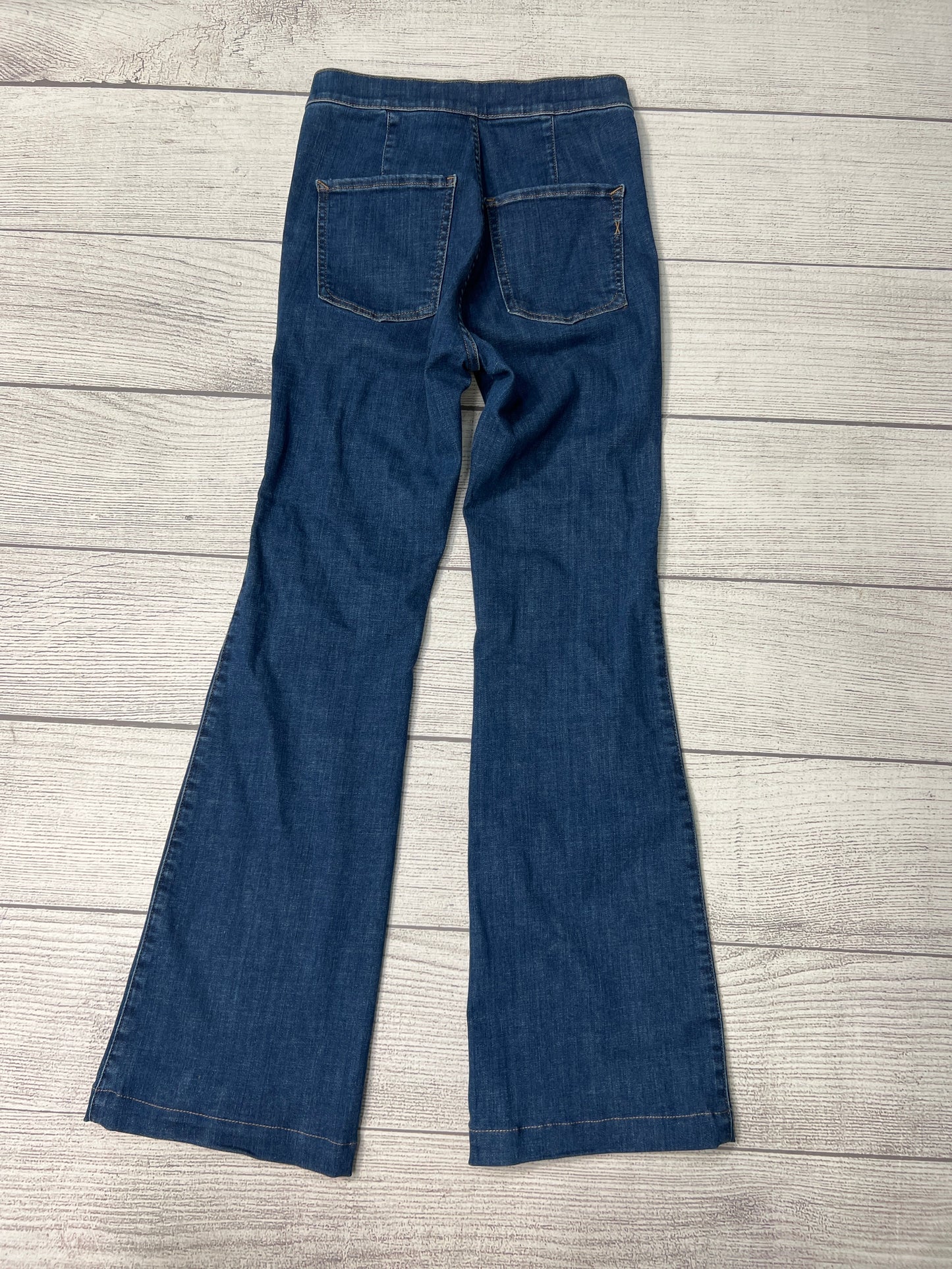 Jeans Flared By Express In Blue, Size: S