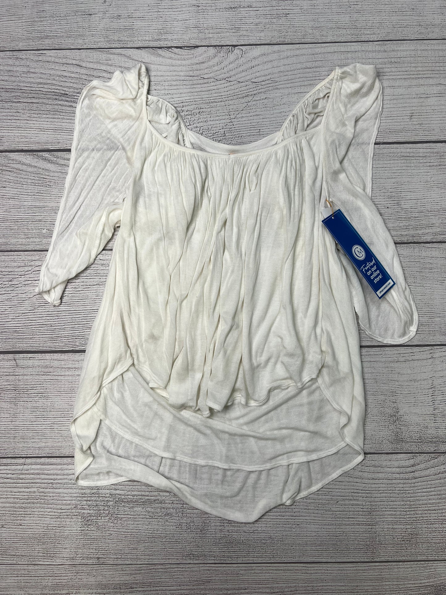 Top Sleeveless By Free People In Cream, Size: S