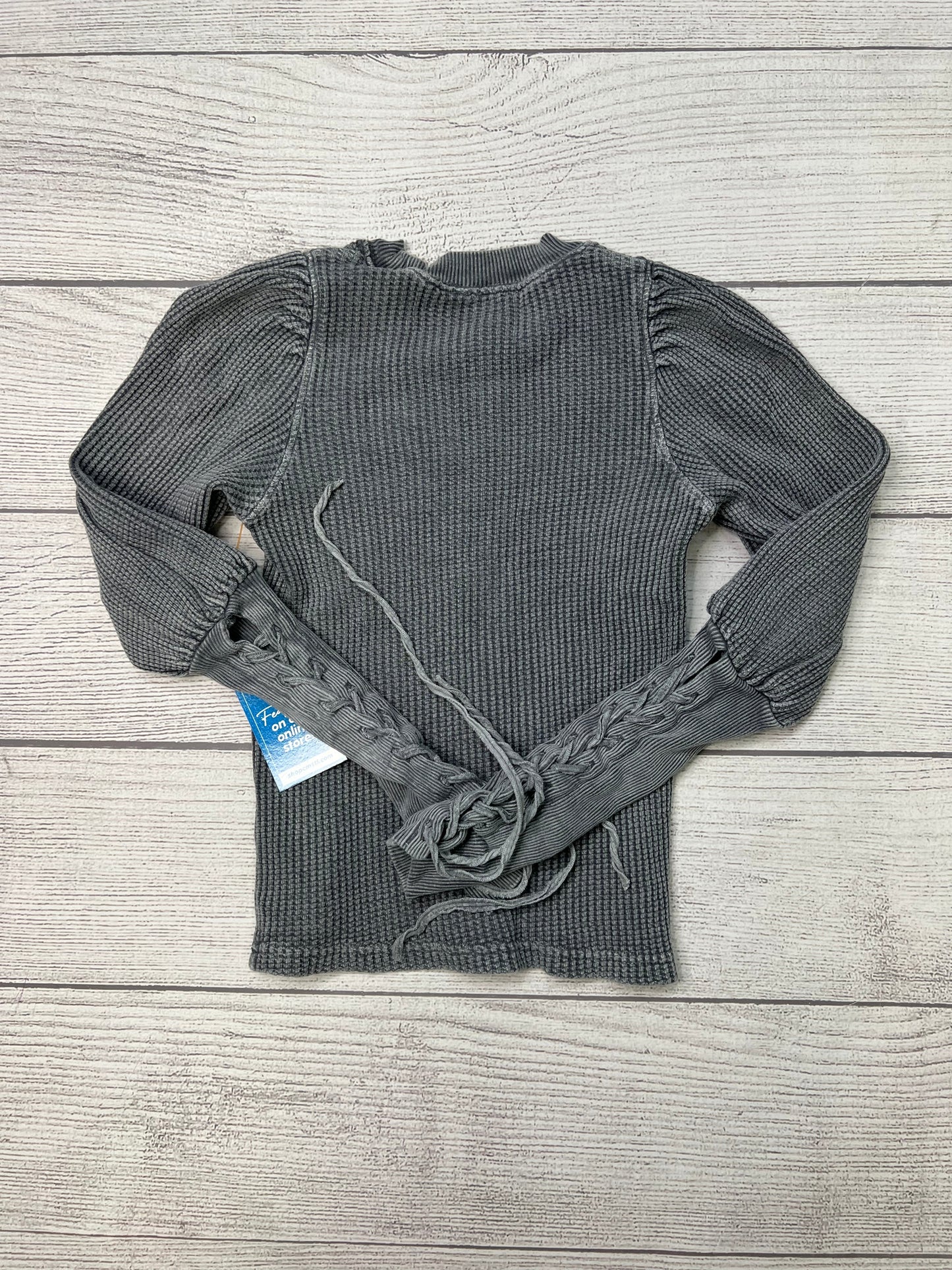 Top Long Sleeve By Free People In Grey, Size: Xs