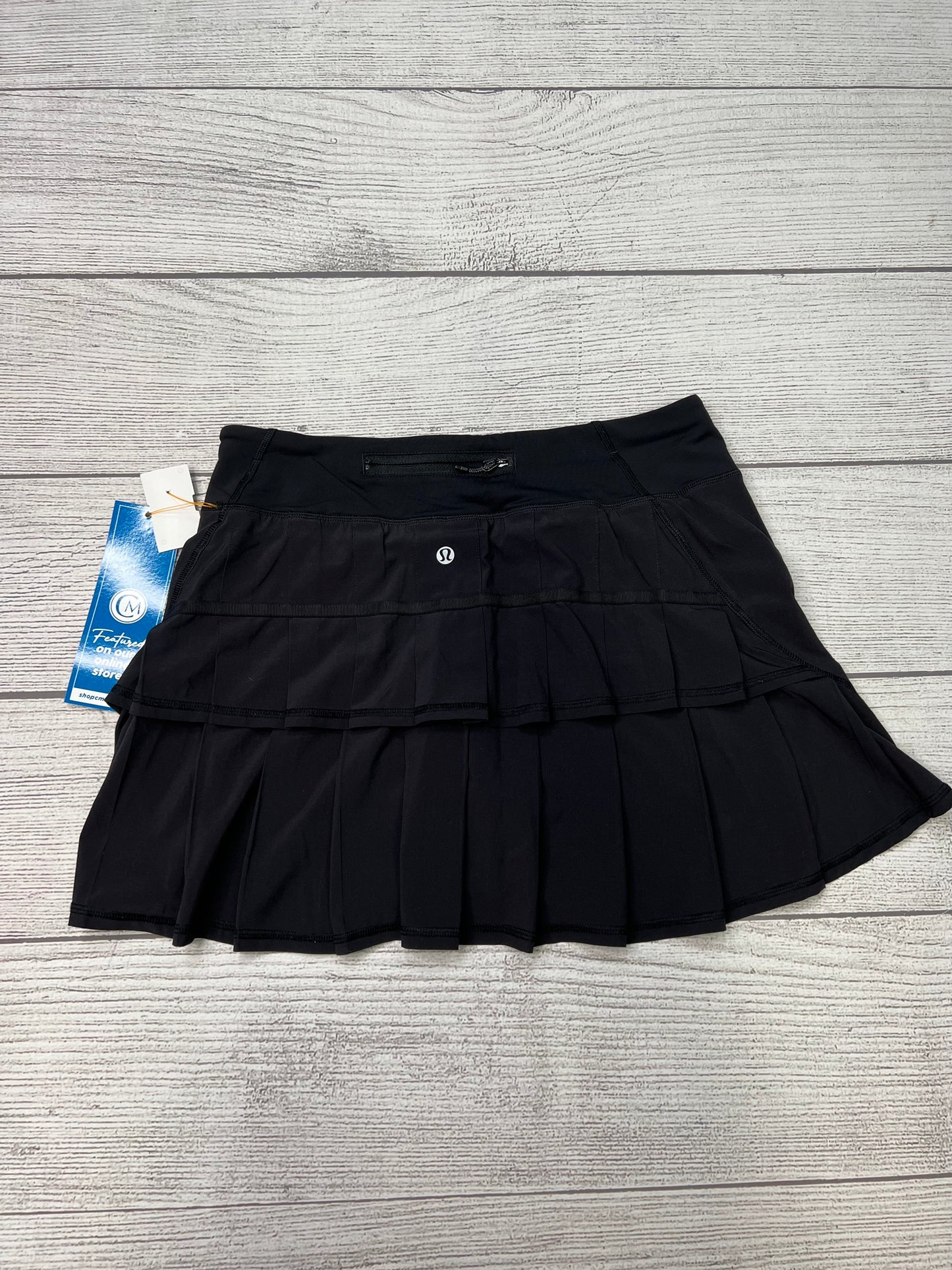 Athletic Skirt Skort By Lululemon In Black, Size: L