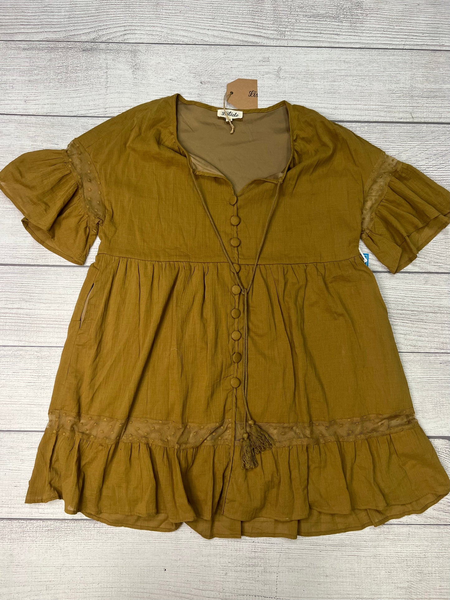 New! Dress Casual Short By Listicle In Olive, Size: L