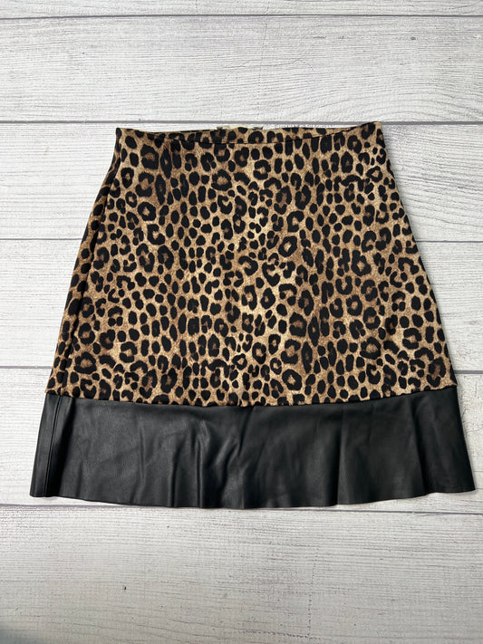 Skirt Designer By Michael Kors In Animal Print, Size: S