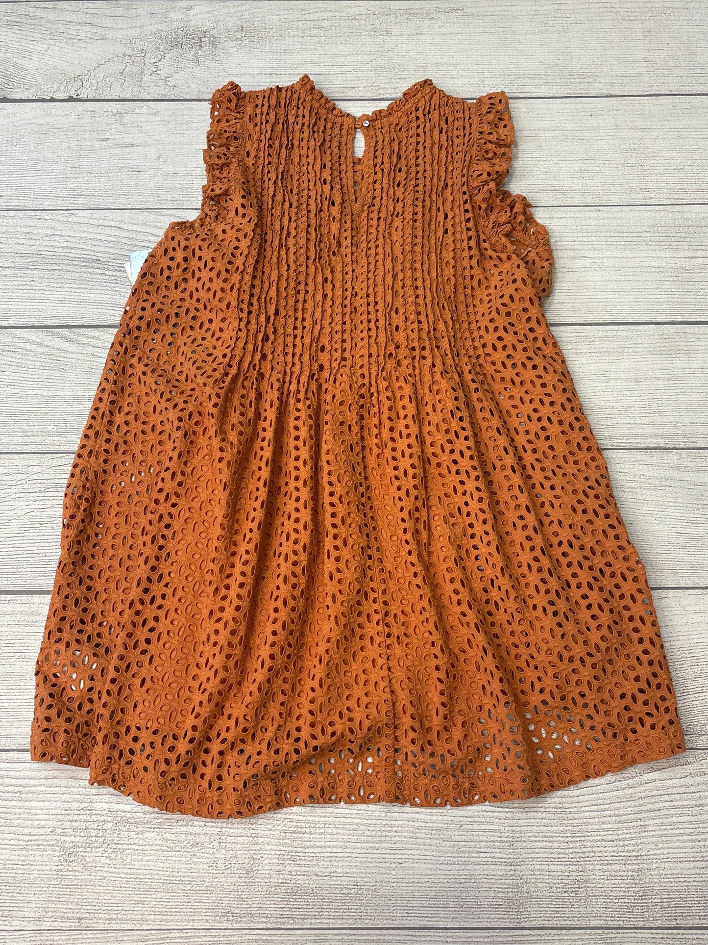 Dress Casual Short By Madewell In Orange, Size: Xl