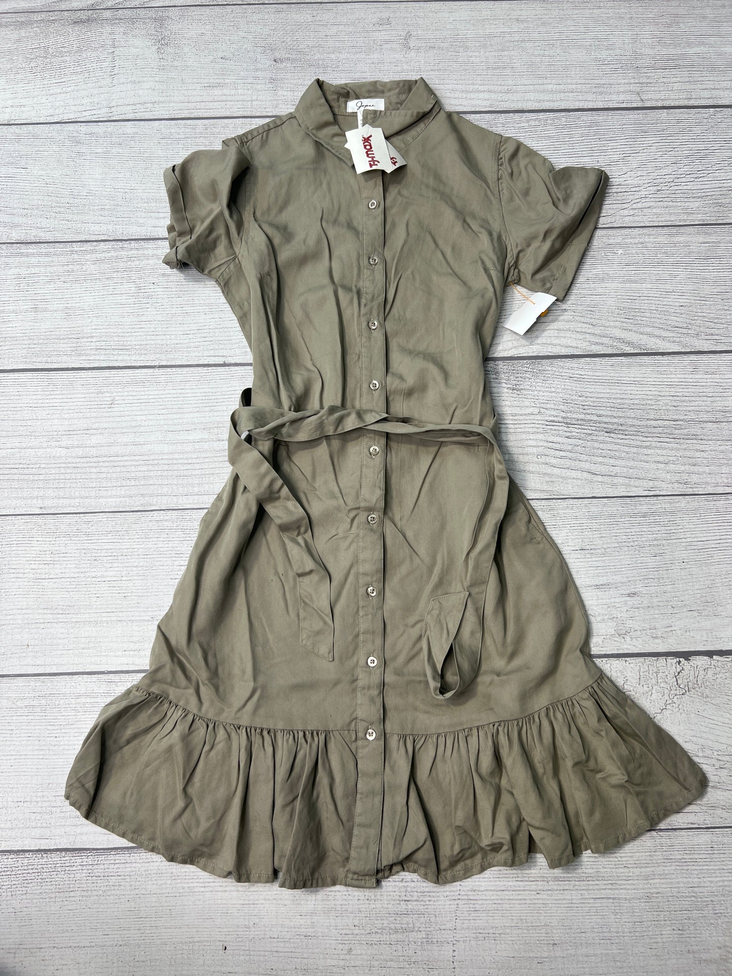 Dress Casual Short By Japna In Green, Size: S