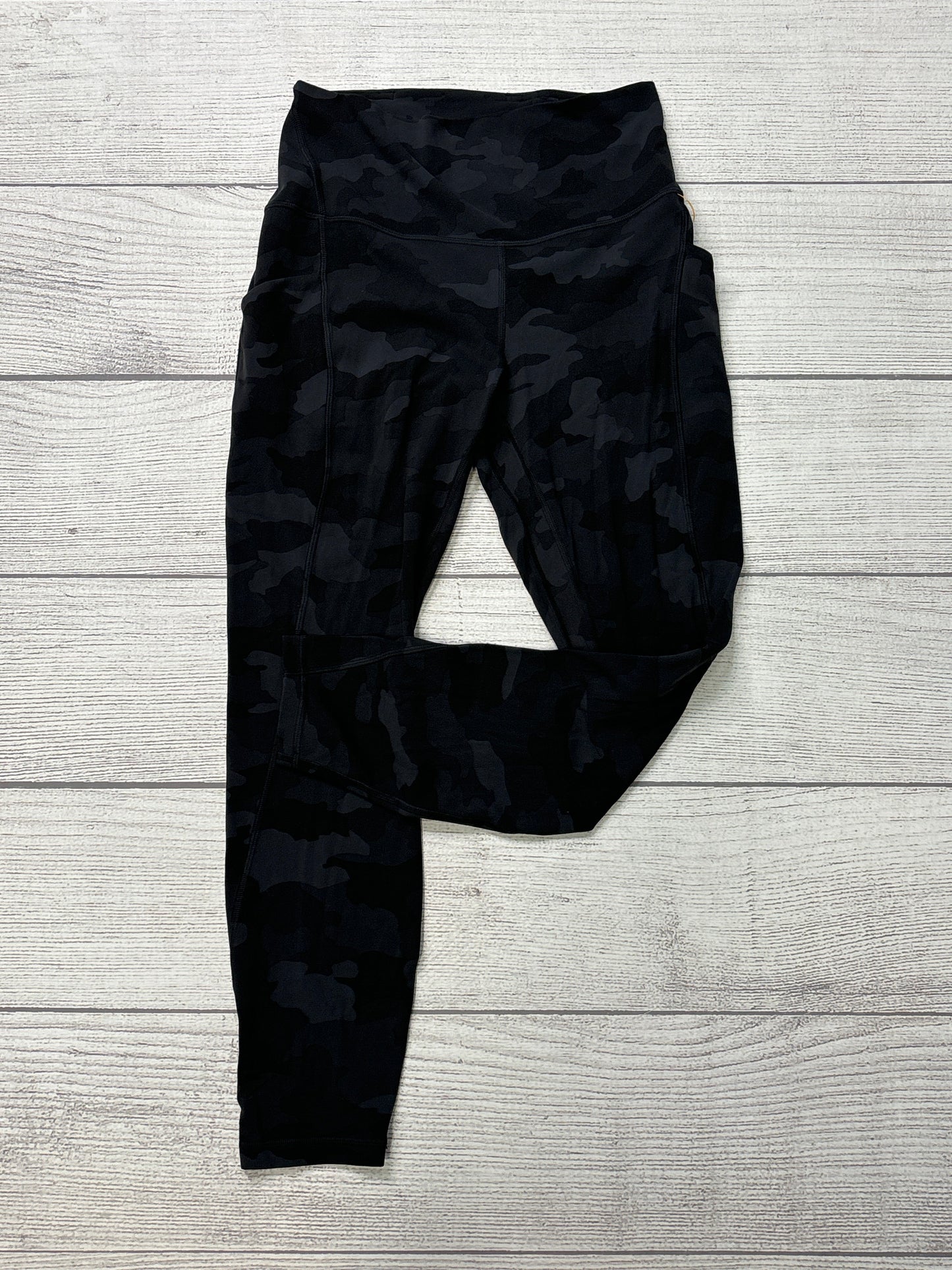 Athletic Leggings By Lululemon In Camoflauge, Size: M